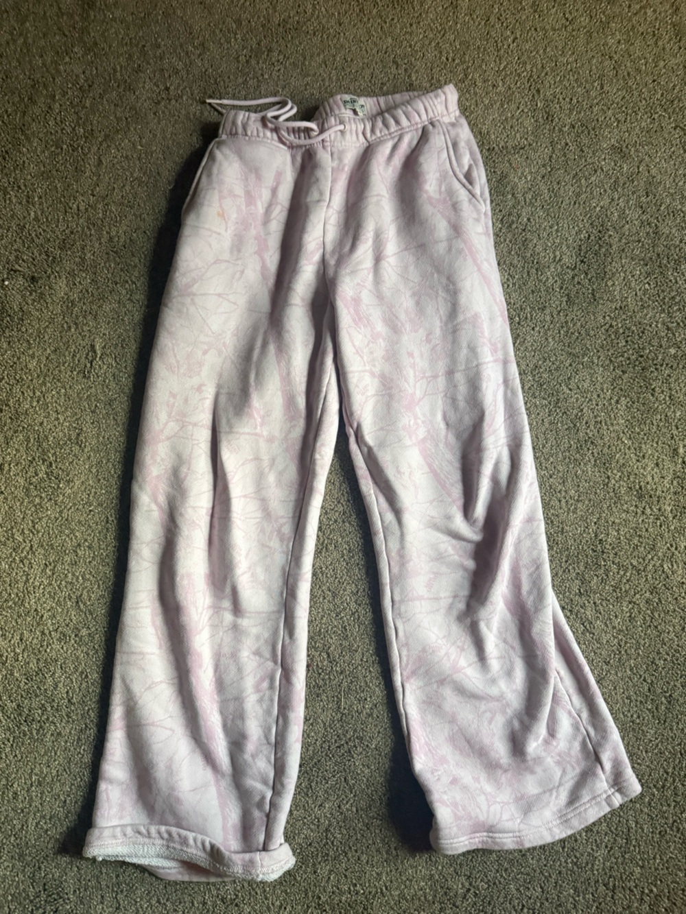 Dairy Boy Pink Camo Lounge Pants- Small